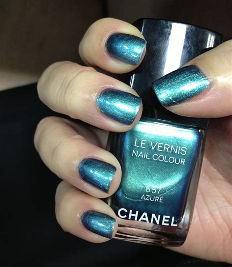 chanel azure nail polish|Chanel nail polish sale.